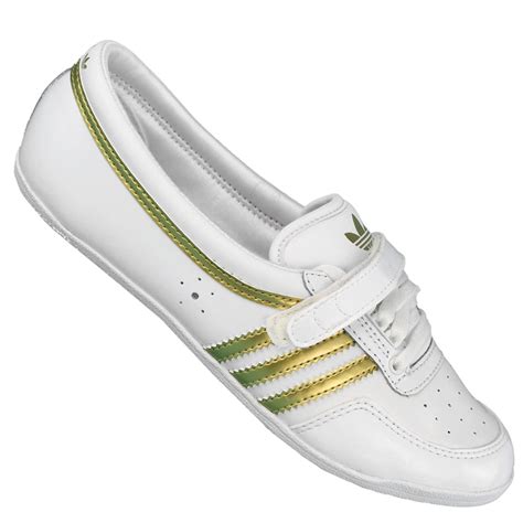 adidas concord round w ballerina weiß gold|adidas Originals Concord Round W, Women's Ballet Flats.